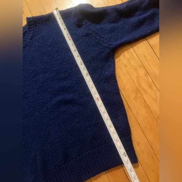 Free Press Blue Chunky Knit Sweater - Picture 7 of 8